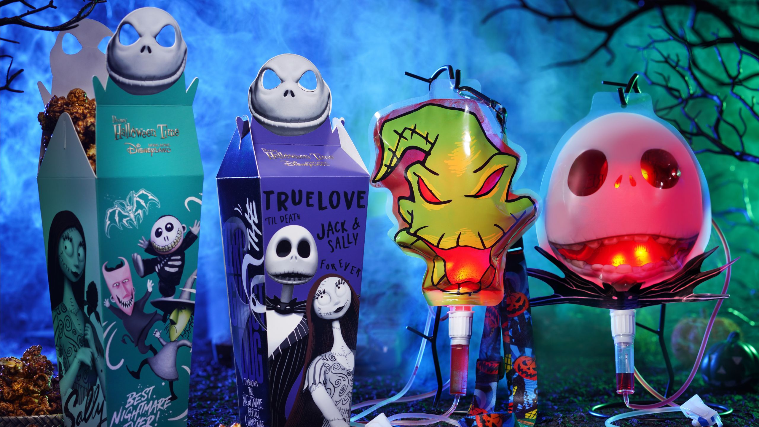 ハロウィーン限定トリートのポップコーンやキャラクターモチーフのドリンク