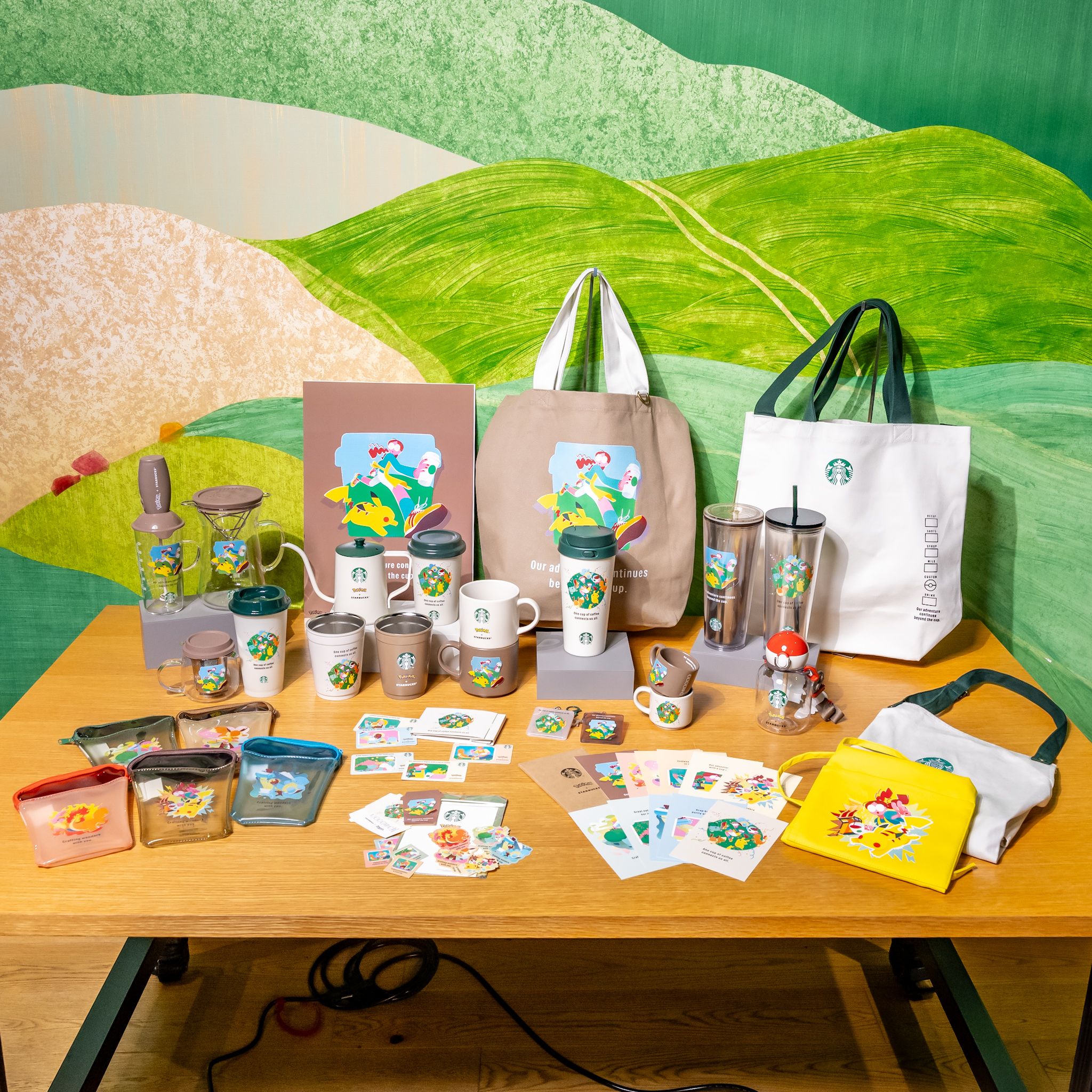 全41アイテム！スターバックス×ポケモン「POKÉMON + STARBUCKS®」限定