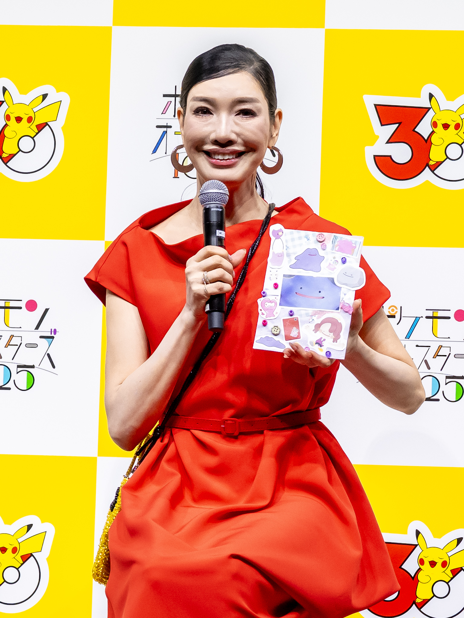 ポケモン「ポケモンオールスターズ 1025」ミュージックビデオ公開記念発表会　アンミカ　メタモン