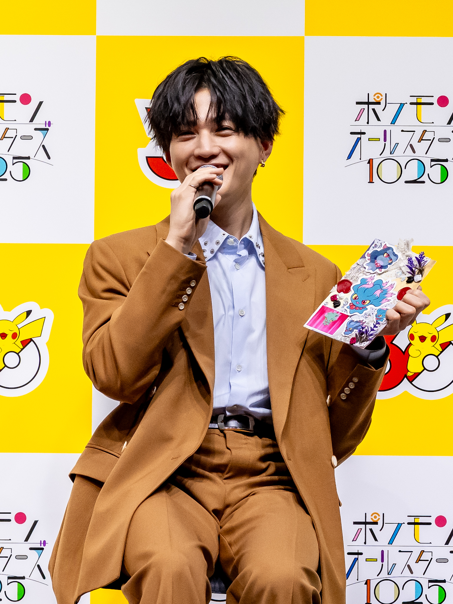 ポケモン「ポケモンオールスターズ 1025」ミュージックビデオ公開記念発表会　八木勇征　ムウマ