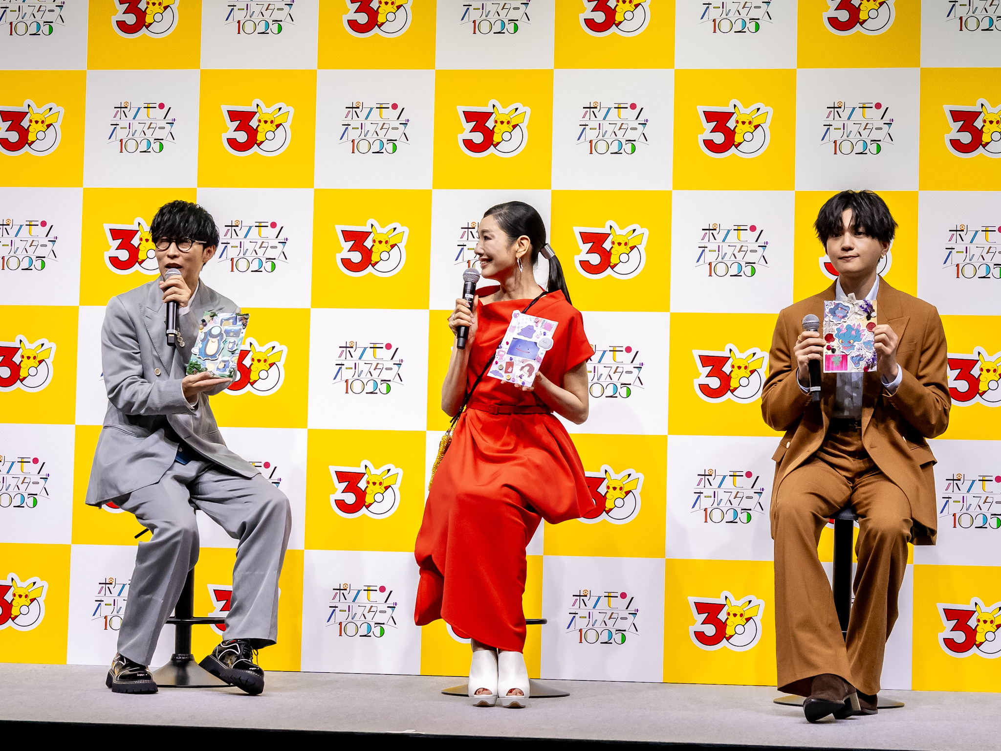 ポケモン「ポケモンオールスターズ 1025」ミュージックビデオ公開記念発表会　集合