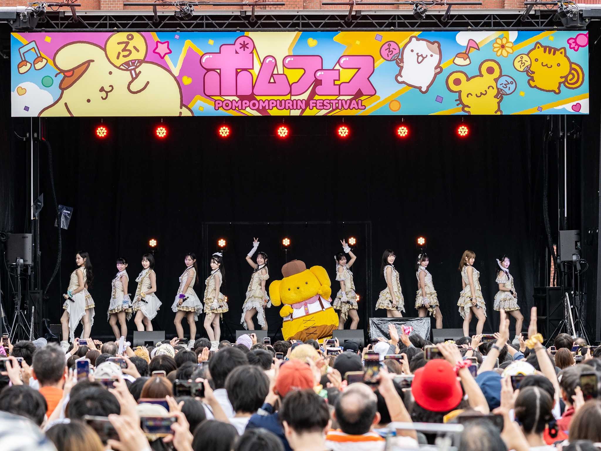 Juice=Juiceとポムポムプリンのコラボステージ