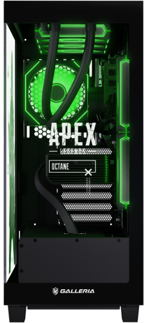 GALLERIA『Apex Legends』コラボレーション「オクタン」モデル フロント