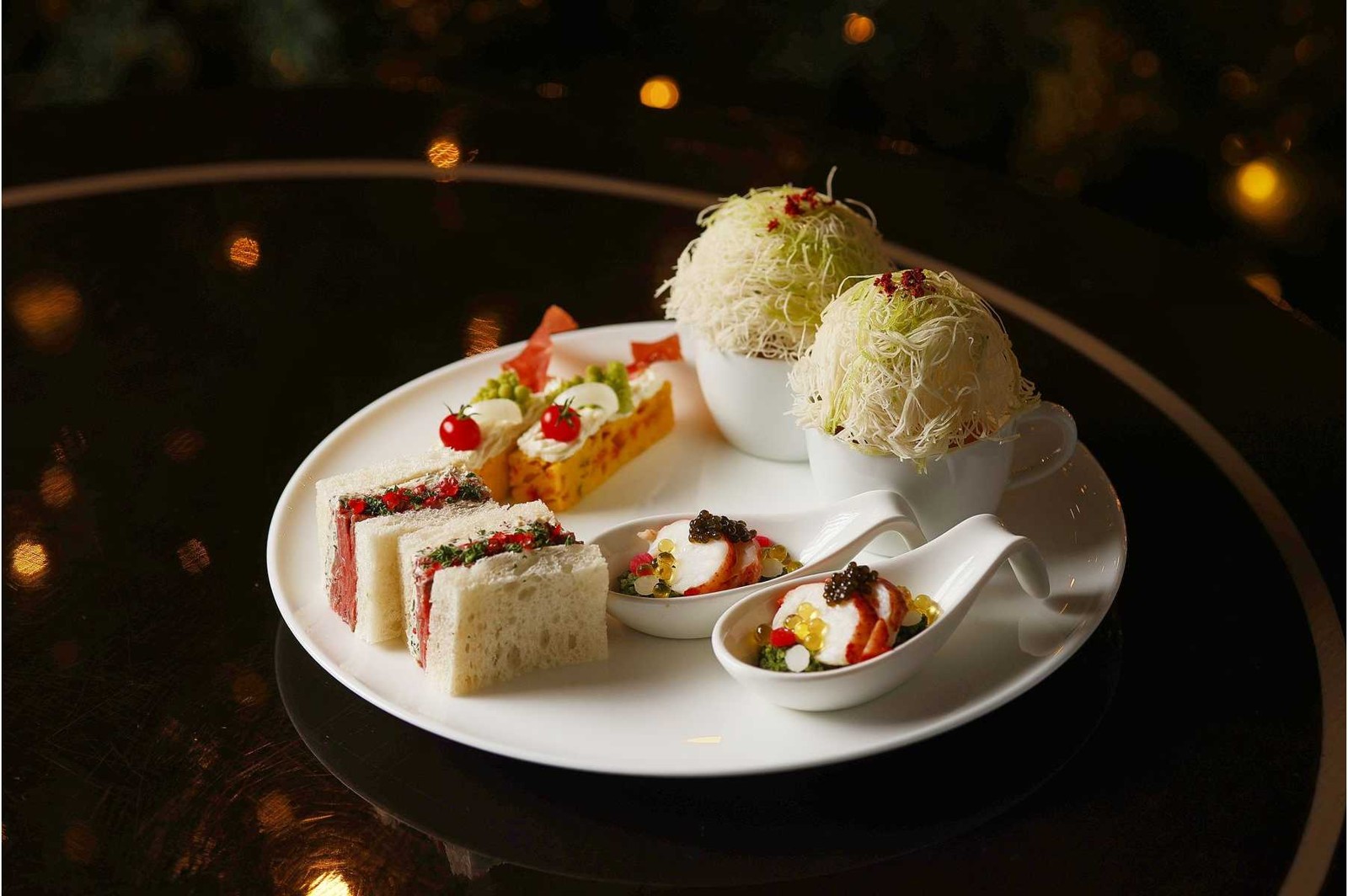 Christmas Afternoon Teaの軽食（セイボリー）