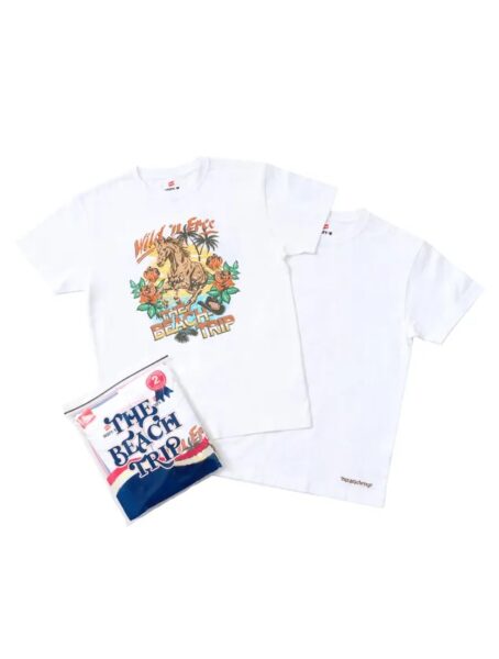 "Hanes × THE BEACH TRIP" 2P BEEFY-T T-SHIRTS