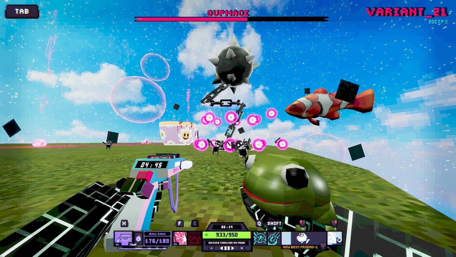 ODDCORE ゲーム画面