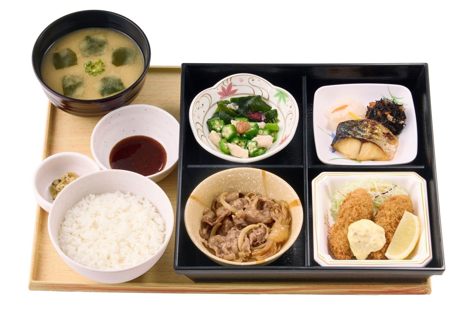 かきフライ御膳の商品写真