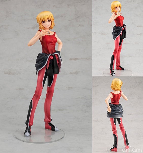 カガリ・ユラ・アスハ パイロットスーツVer. 完成品フィギュアの全身と背面