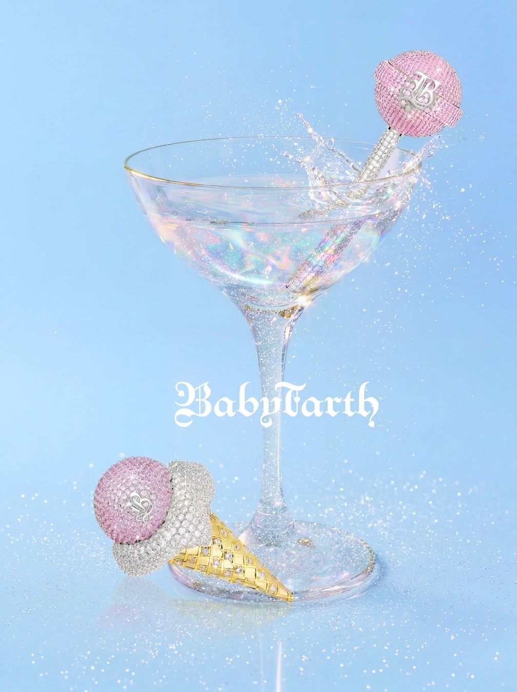 BabyTarthのロリポップとアイスクリーム型ジュエリーのビジュアル