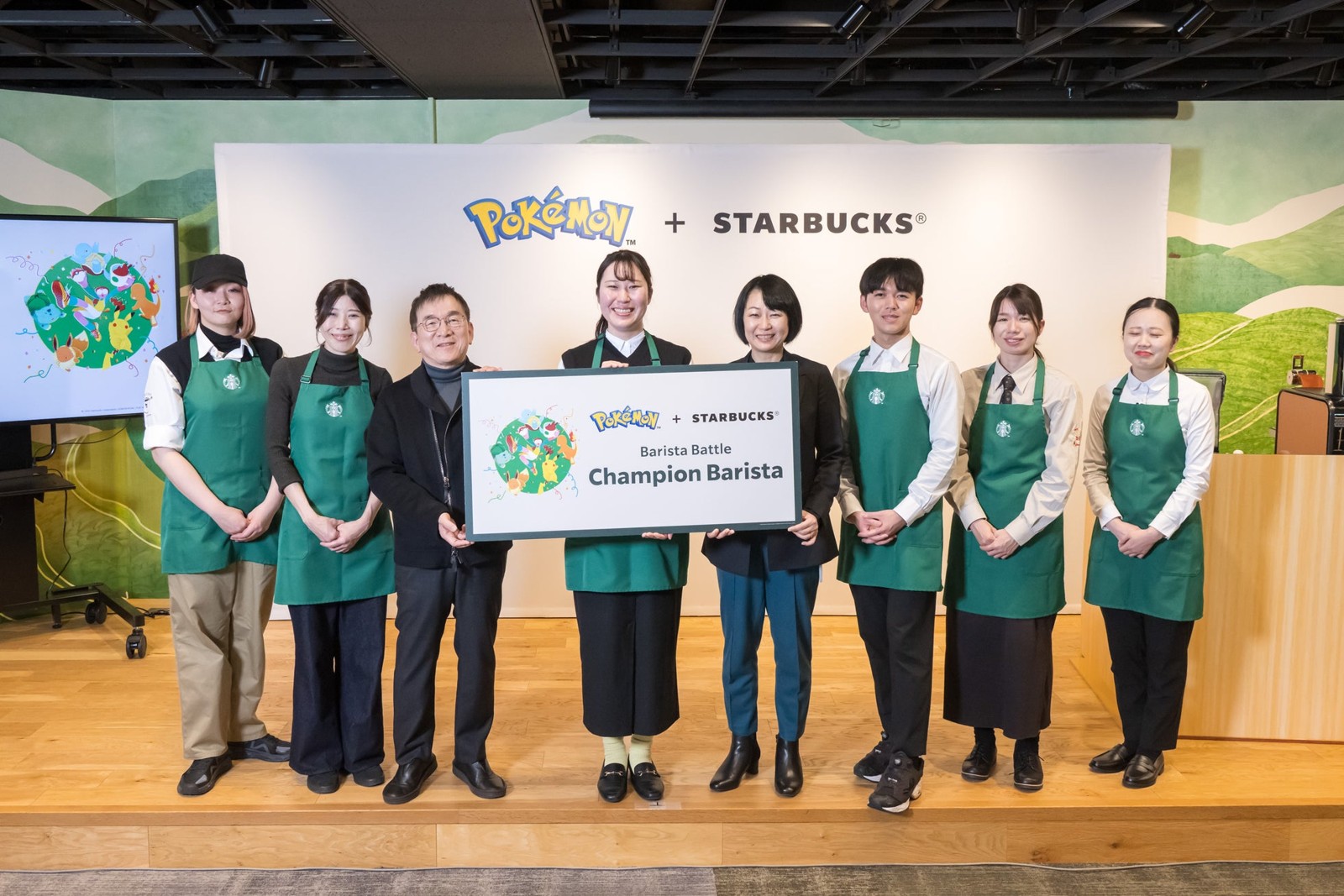 ポケモン＋スターバックス バリスタバトルのチャンピオンバリスタ