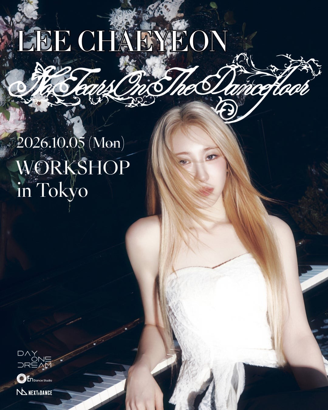 LEE CHAEYEON ワークショップ in Tokyo 告知ビジュアル