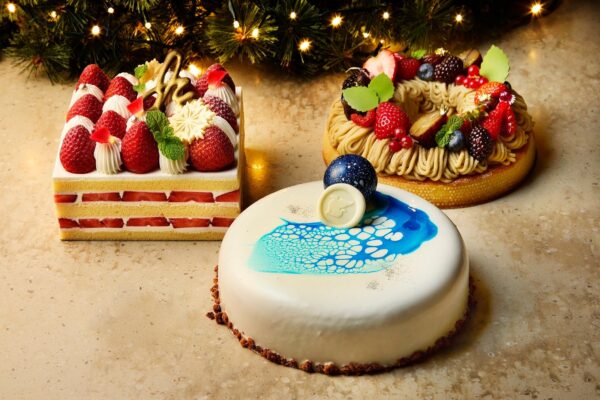 クリスマスケーキ3種の集合写真