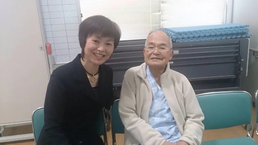 稲場真由美氏と実父
