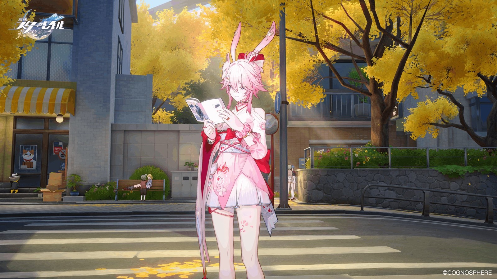 緋英の新コスチューム「月待つ花時」