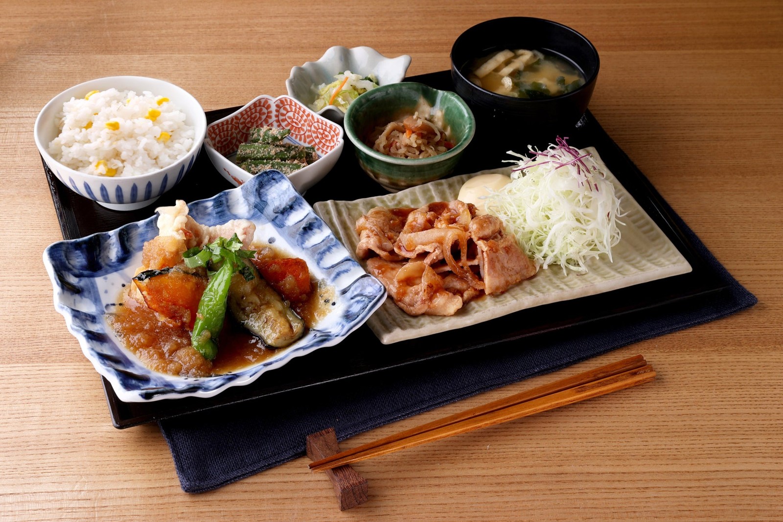 選べる2種盛り定食