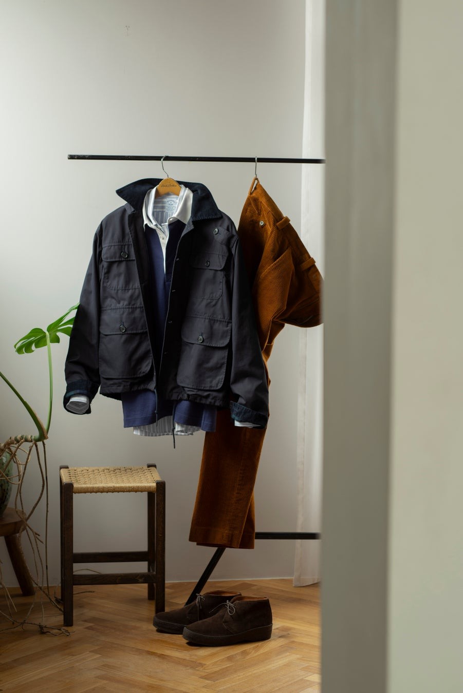 Warden Jacket made by Willis & Geigerのスタイリング