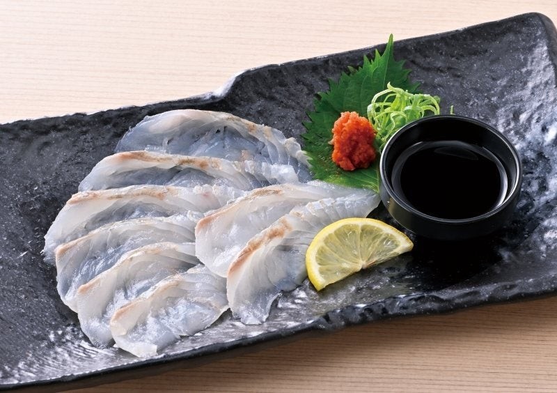 青森県産 ひらめの薄造り