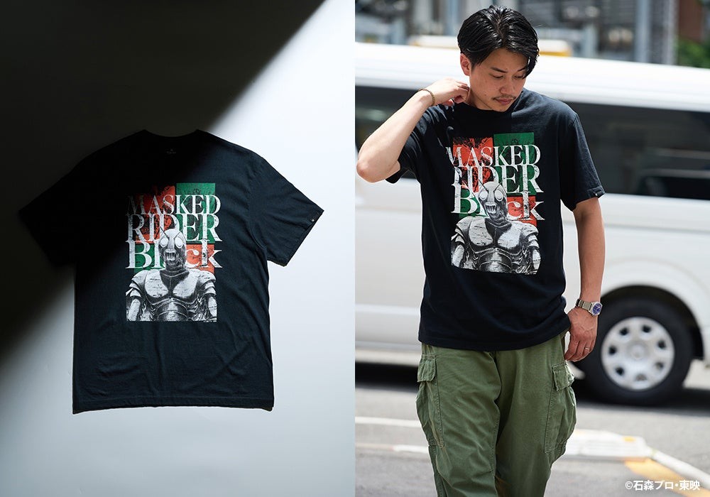 「仮面ライダーBlack」T-Shirt/MA-OU