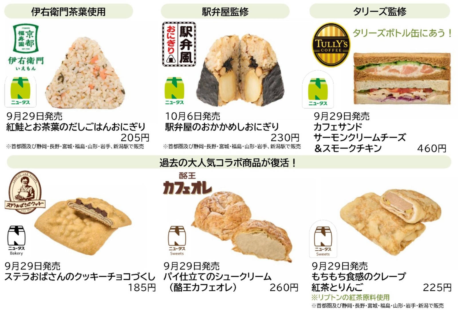 第1弾のコラボ商品