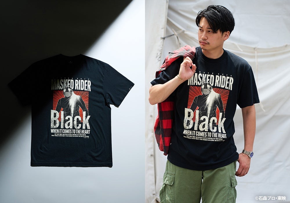 「仮面ライダーBlack」T-Shirt/Resolve