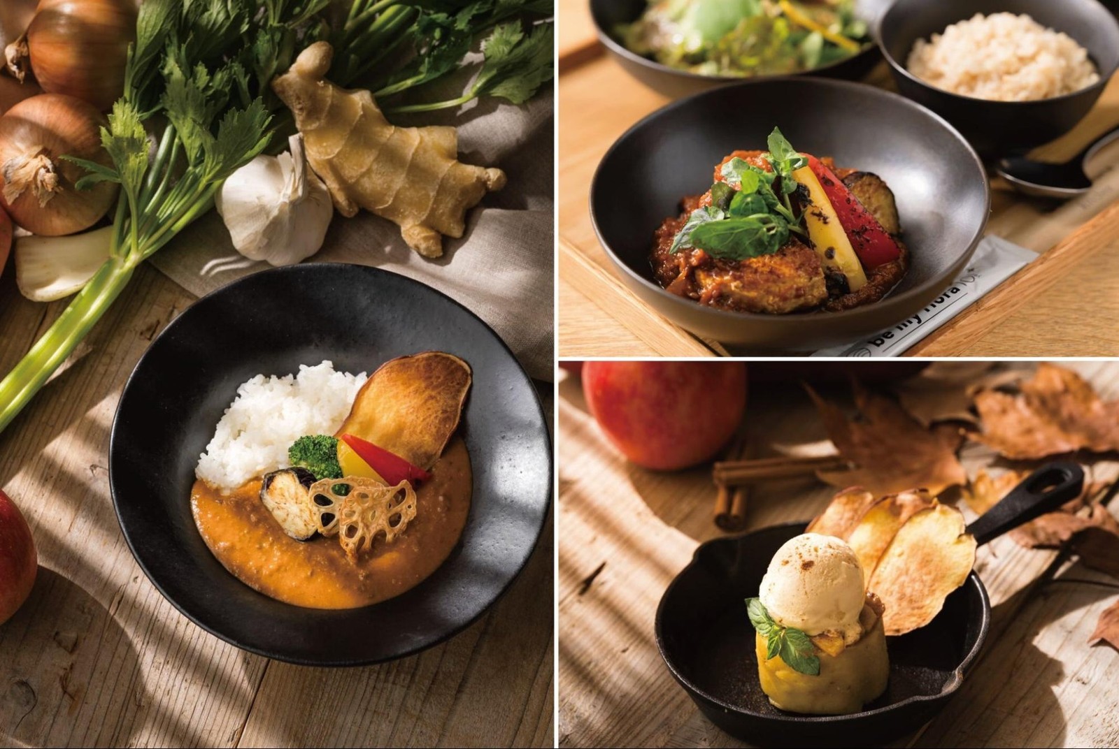 be my flora kitchen 秋の新メニュー3品
