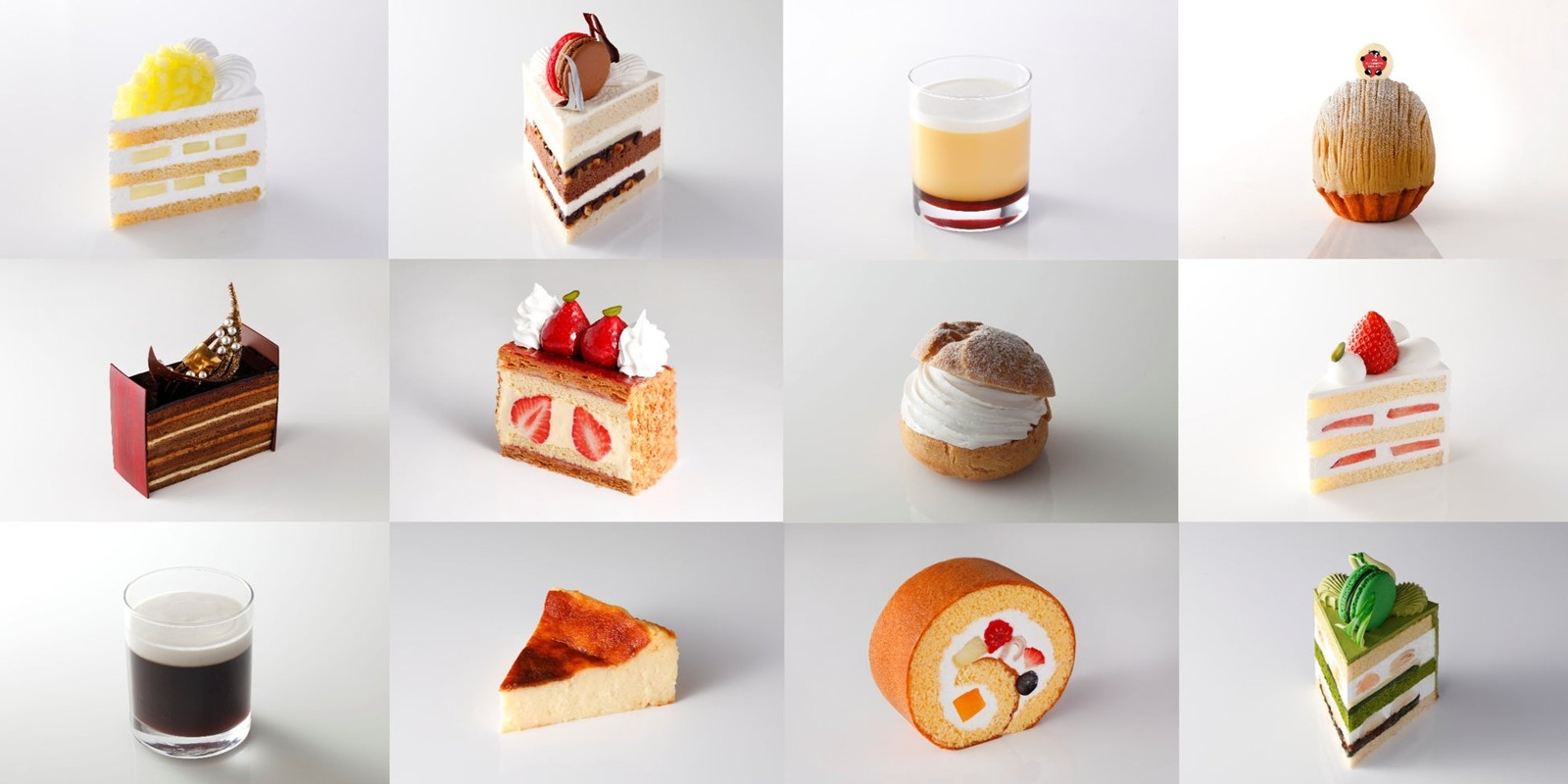 全14種から選べるケーキ