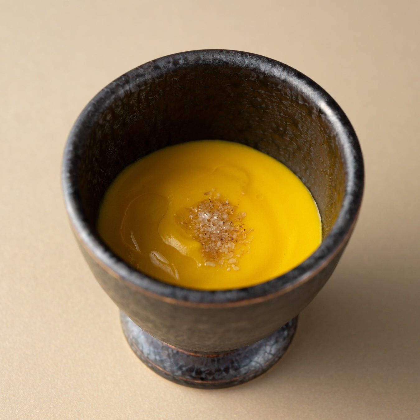 ごまの実オイル香るかぼちゃのスープ