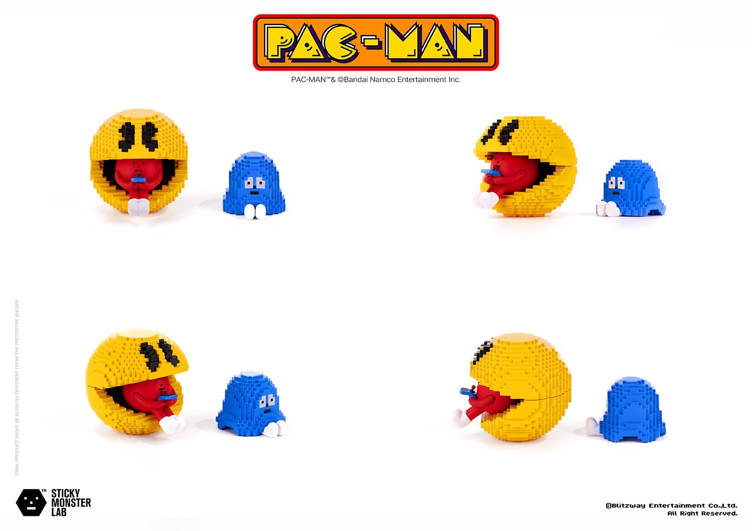 パックマン & インキー (ドット Ver.)