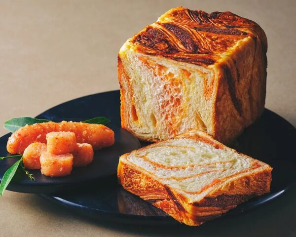 ふくやとのコラボ マーブルデニッシュ「ふくやのめんたい」