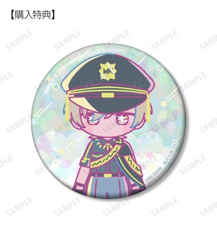 エス B ゆめぷち 75mmホログラム缶バッジ 当ショップ限定特典