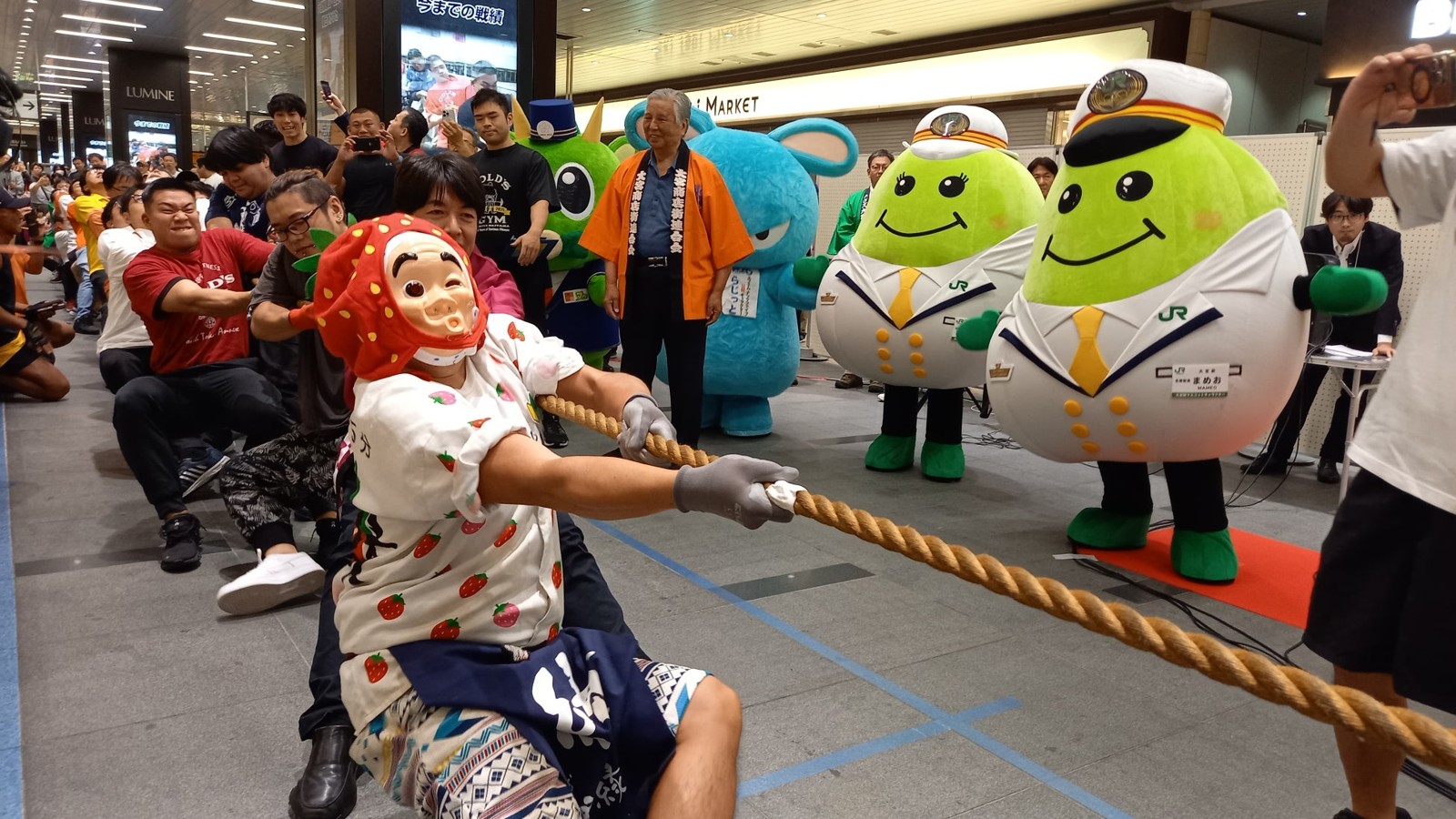昨年(2025年)の大綱引き大会の様子