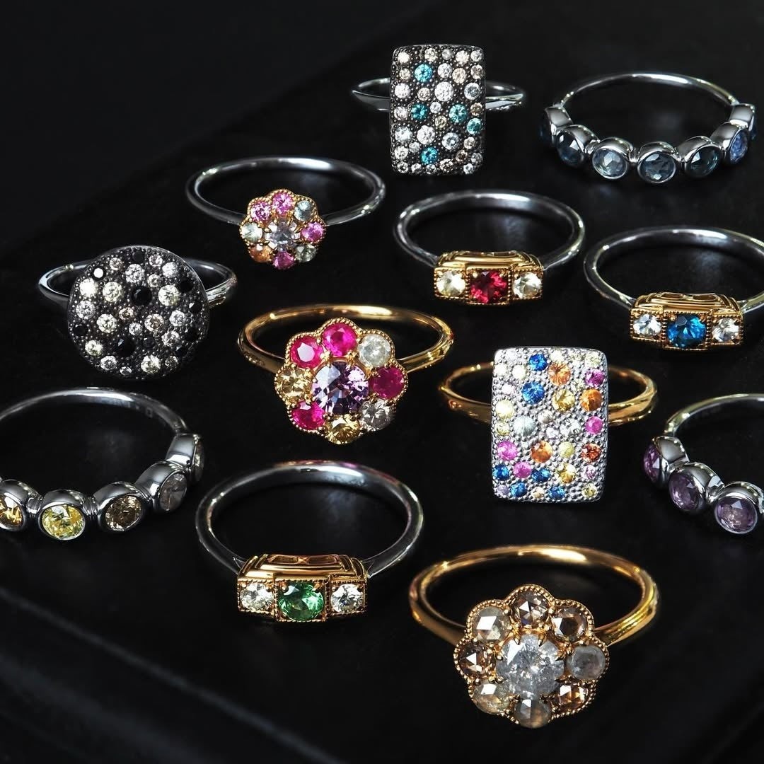 シルバーを主素材にしたPARCELLE JEWELRYのリング