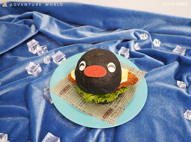 お魚大好きピングーのサーモンフライサンド