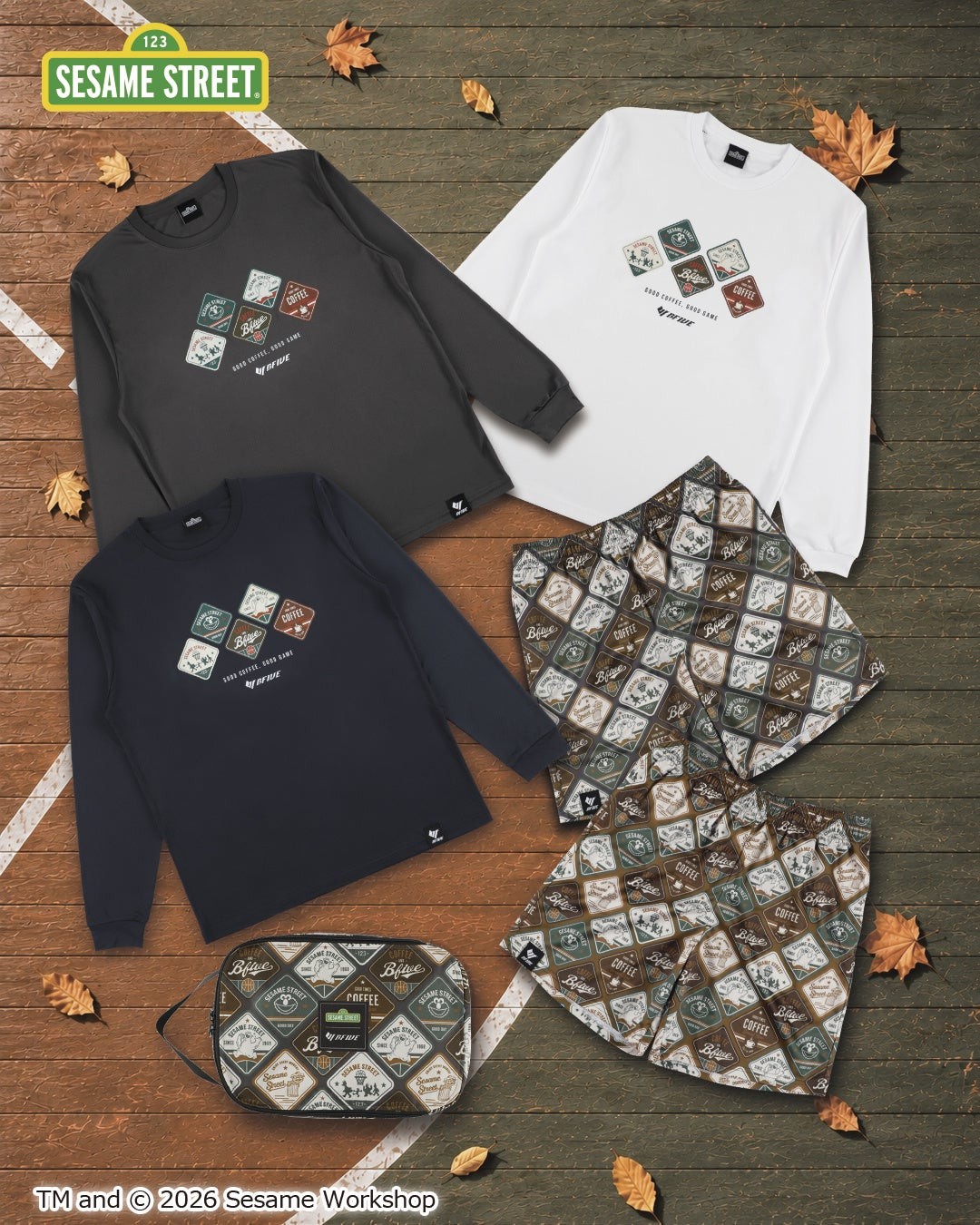 COASTER TEE／COASTER SHORTS／COASTER SHOESCASE