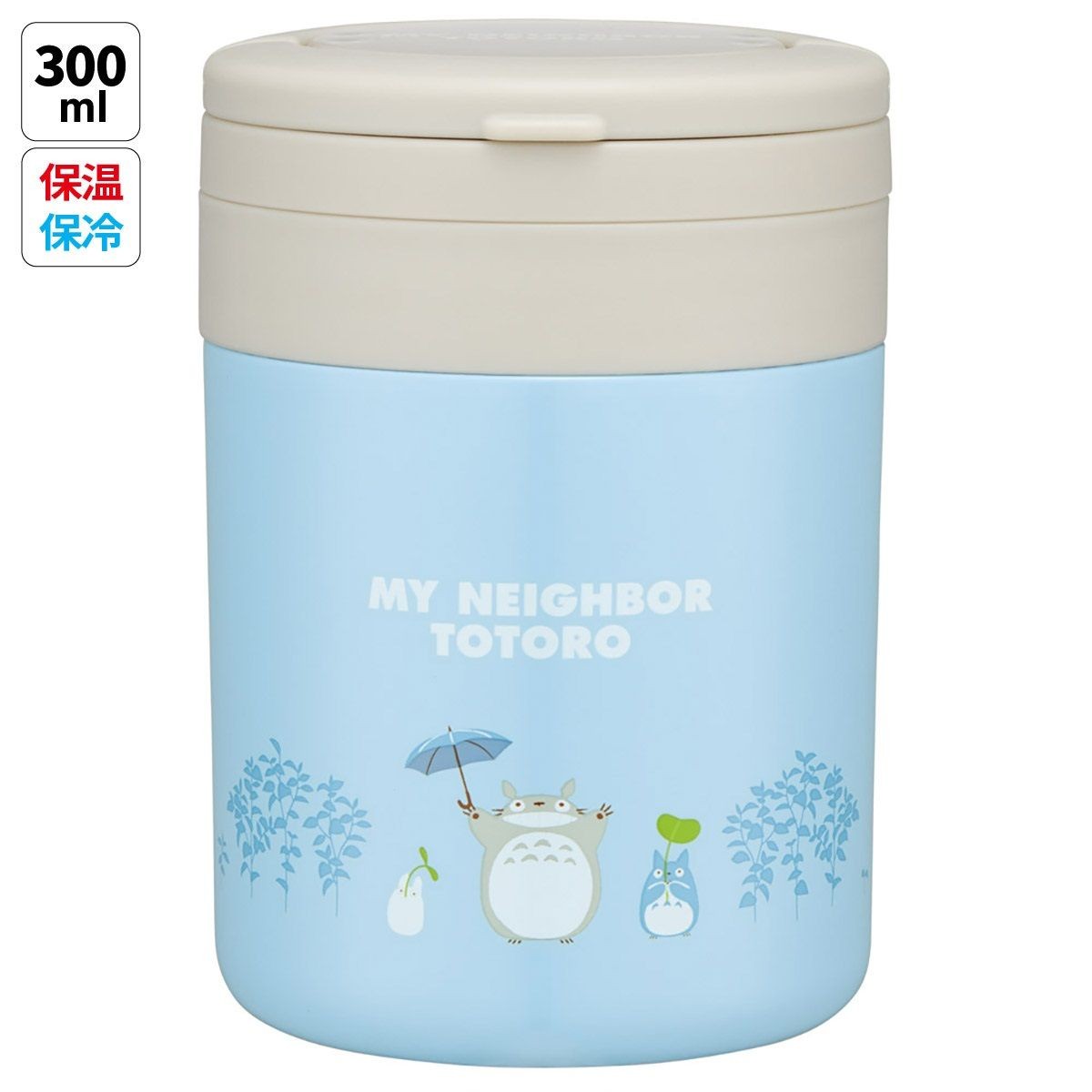 スケーター 保温・保冷デリカポット300ml(LJFO3) となりのトトロ どんどこ