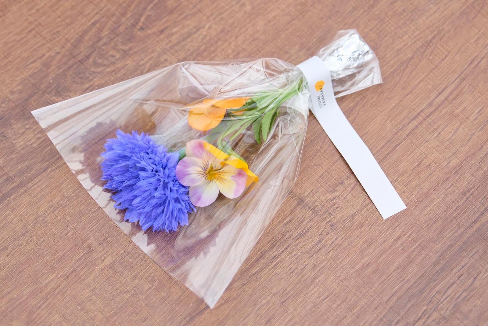 エディブルフラワーの花束