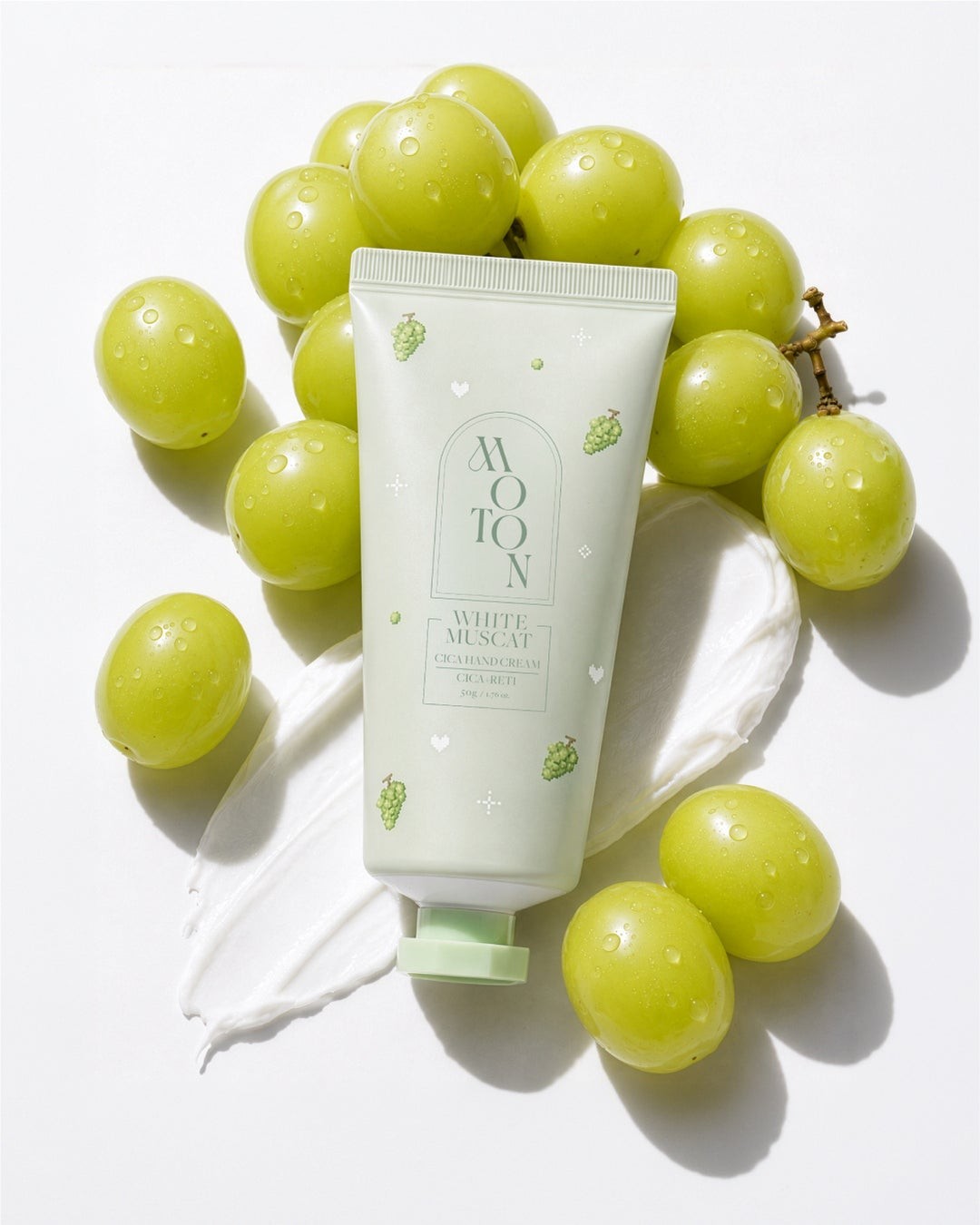 MOTON シルクハンドクリーム WHITE MUSCAT・PEACH BLOOM