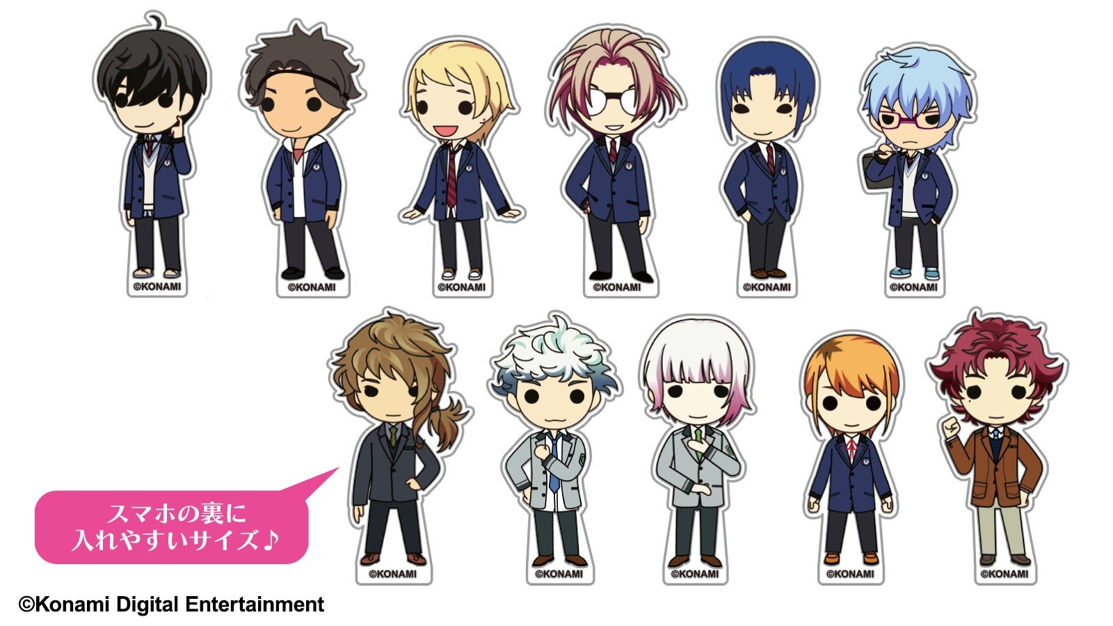 ときめきメモリアル Girl's Side 4th Heart ミニキャラステッカー