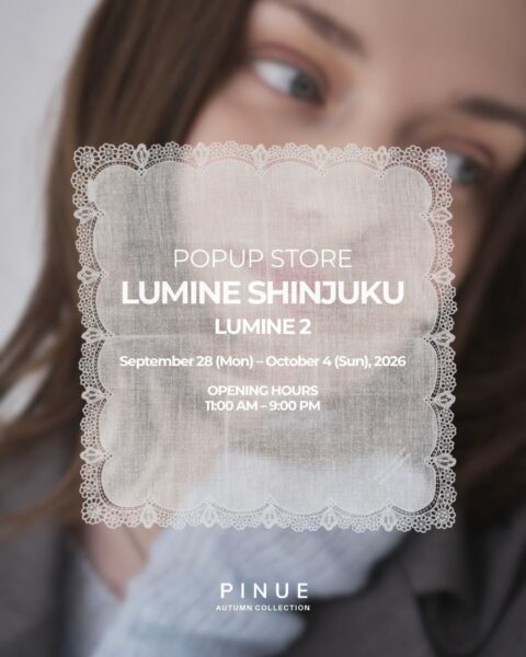 ルミネ新宿 PINUE POPUPストア