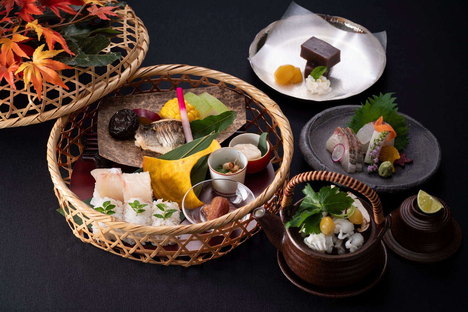 京料理 たん熊北店 Directed by M.Kurisu「開業記念 松茸の土瓶蒸しランチ」