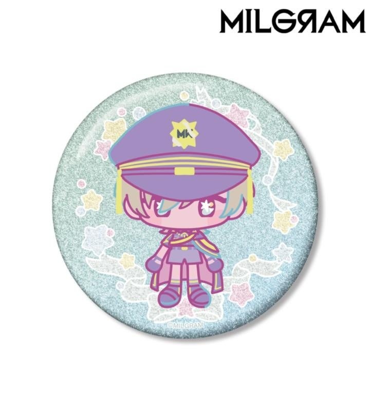 エス ゆめぷち 75mmグリッター缶バッジ
