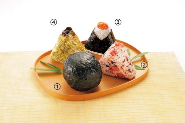 【にぎりめし てっぺん】おにぎり(④がおぼろ昆布)