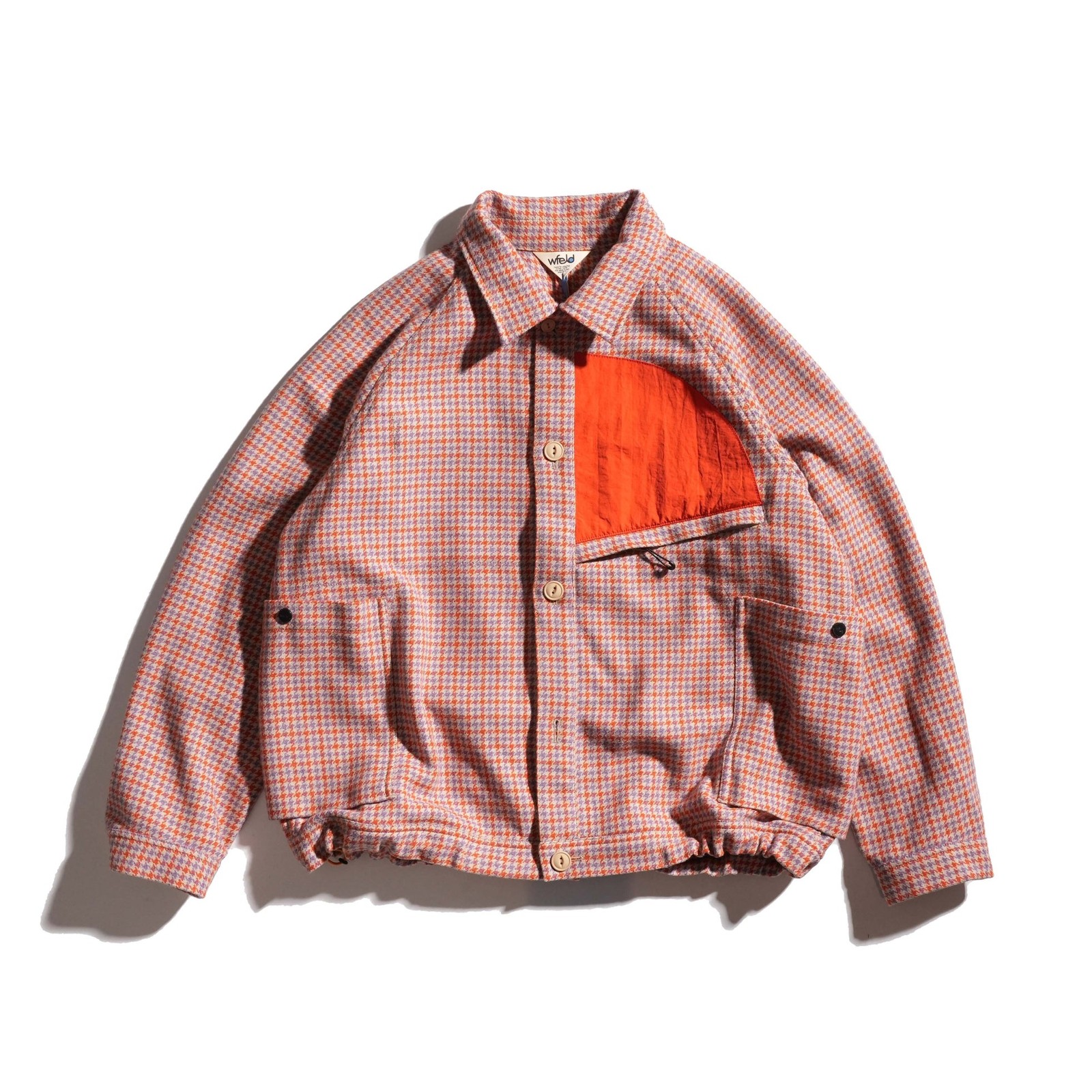 Wool-Nylon Tweed Short Shirt Jacketの商品写真