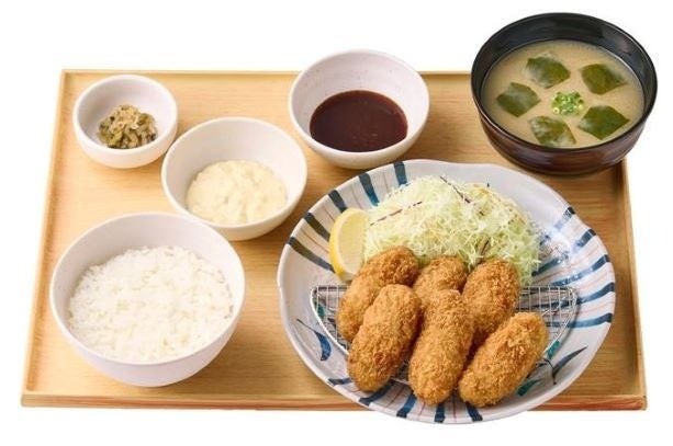 かきフライ定食(6個)の商品写真
