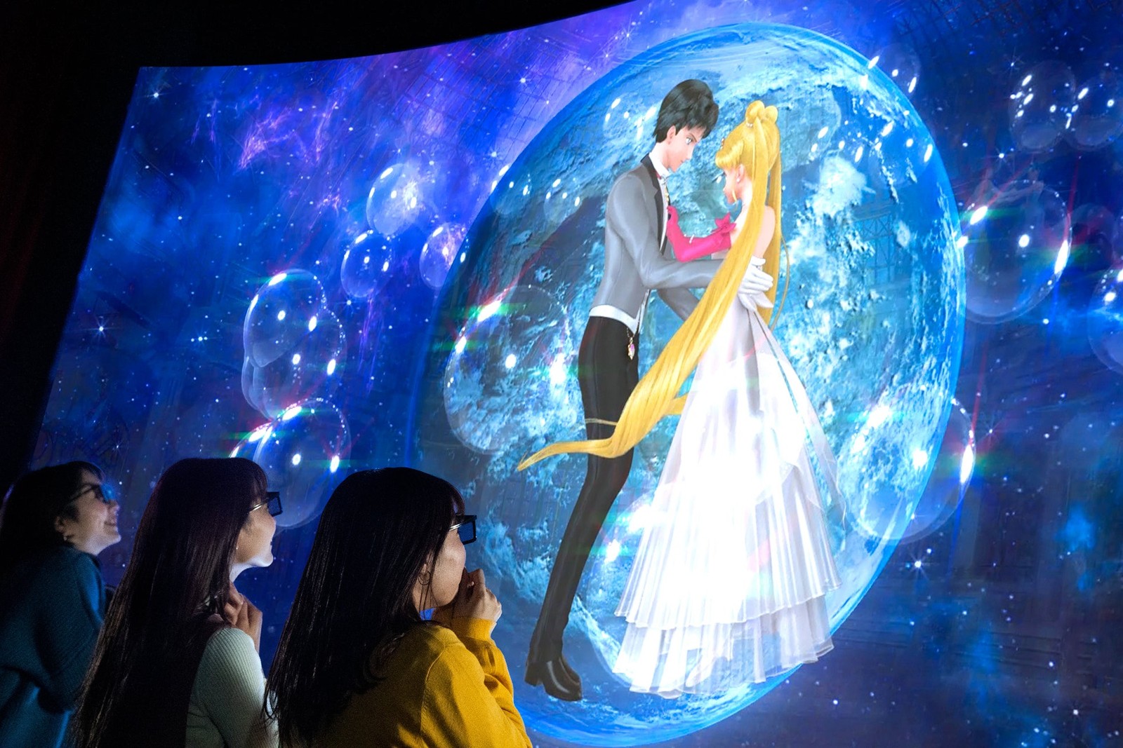 美少女戦士セーラームーン・ザ・ミラクル 4-D ~ムーン・パレス編 デラックス~ 体験イメージ