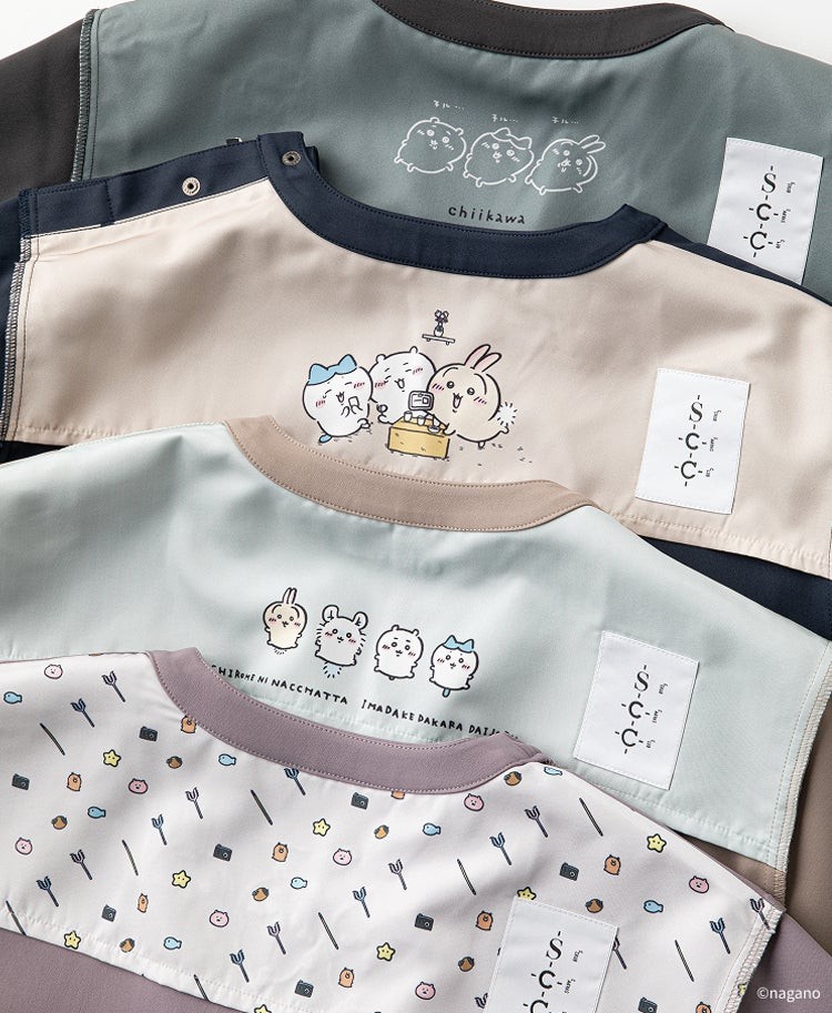 クラシコ「ちいかわ」スペシャルコレクション Scrub Canvas Club ちいかわスクラブ