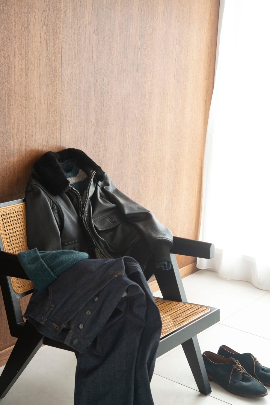 G1 Jacket made by Cockpit USAのスタイリング