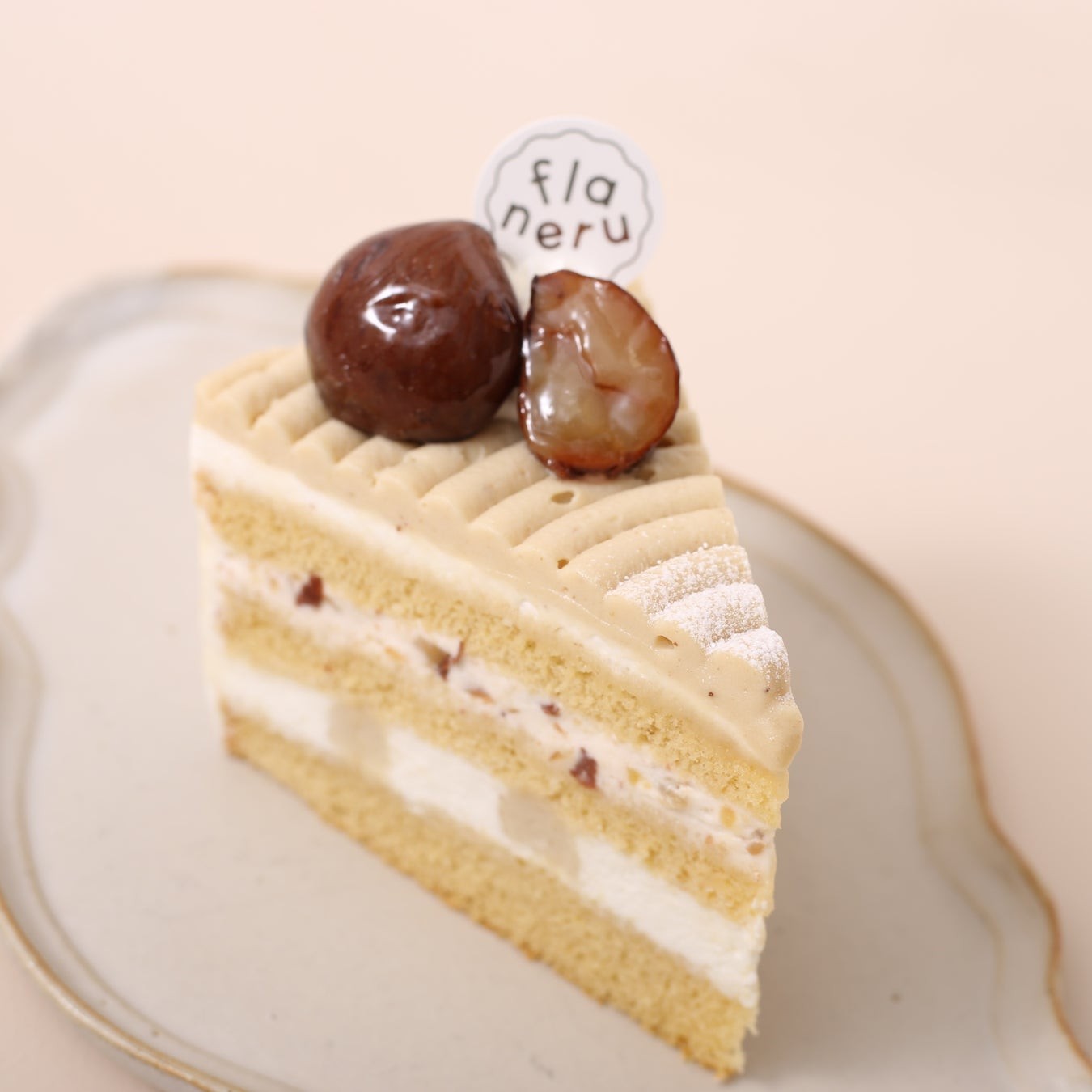 きび糖のショートケーキ(栗)