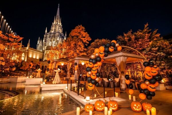 ストリングス ハロウィン キャンドルナイトのカバナガーデンイメージ