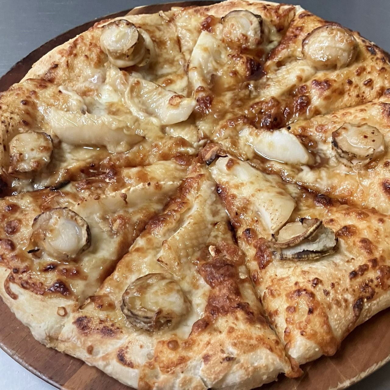 ホタテとイカの海鮮照りダレ